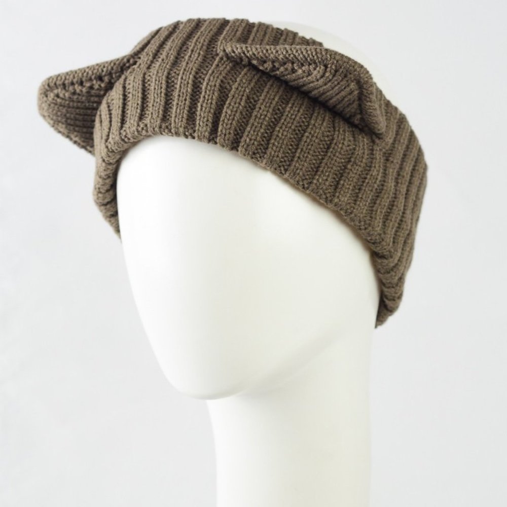 Animal Ear Crochet Headband - Ivory - Picture 4 of 6